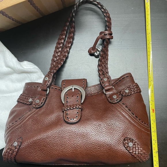 Brighton *NEW* Genuine Leather Shoulder Bag. Size OS - Picture 12 of 16